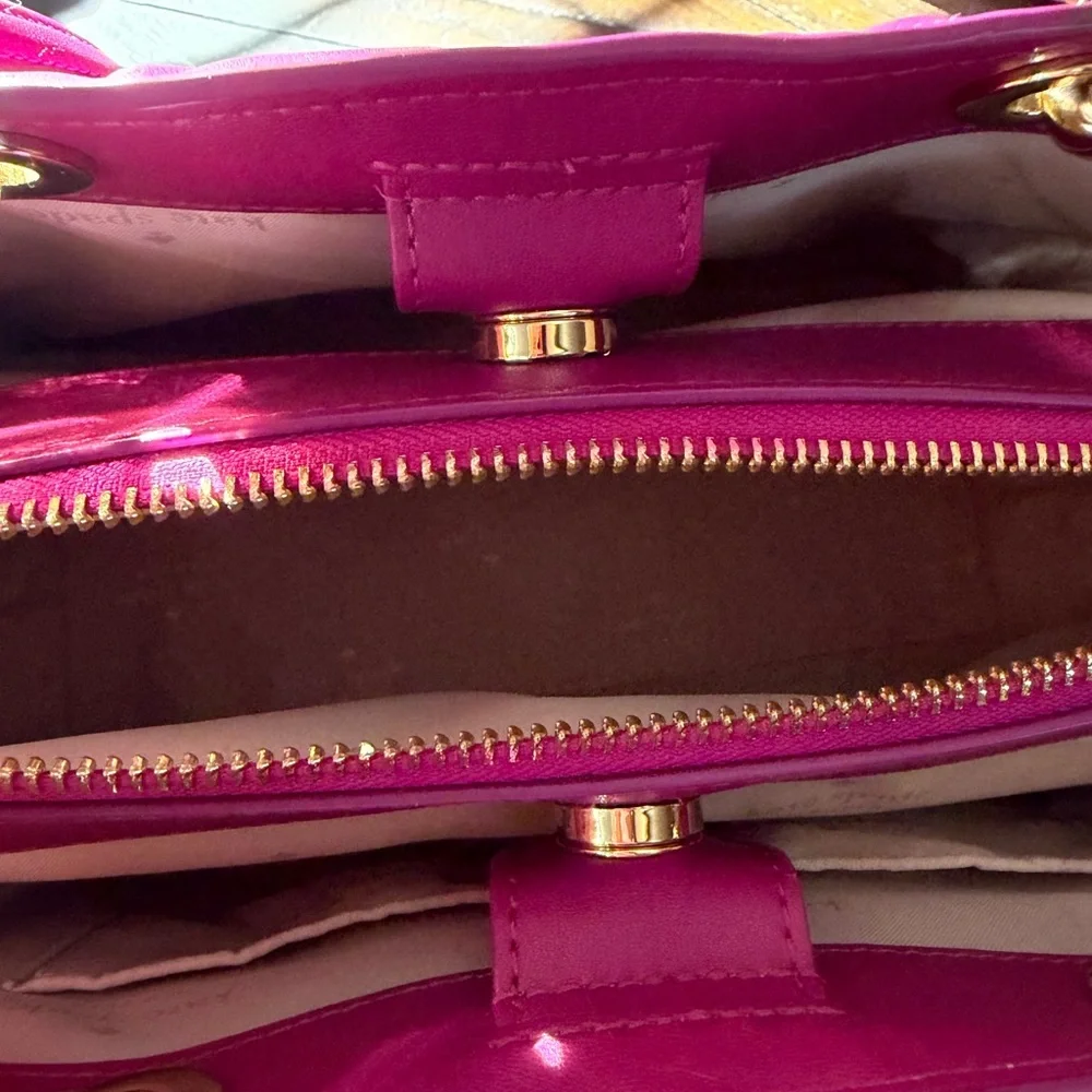 Kate Spade Fuchsia Quilted Shoulder Bag Set - Picture 4 of 10